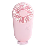 USB Recharging Handheld Outdoor Ultra Slim Portable Pocket Fan Cool Air Mini Fan