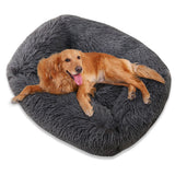 Square Dog Bed Super Soft Warm Plush Cat